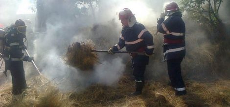 Fânărie și magazie de lemne distruse de flăcări, ZCH NEWS - sursa ta de informații