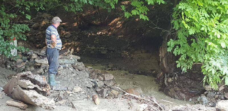 Filmări după inundațiile din 19 iunie- Piatra Neamț