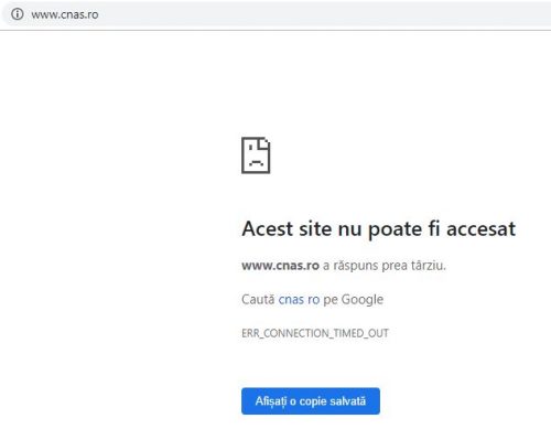 Blocaj informatic la Casa de Asigurări de Sănătate