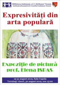 Expoziţie a pictoriţei Elena Ispas la Biblioteca &#8222;Kirileanu&#8221;, ZCH NEWS - sursa ta de informații
