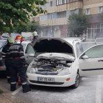 FOTO: Un autoturism a luat foc, în parcare, ZCH NEWS - sursa ta de informații