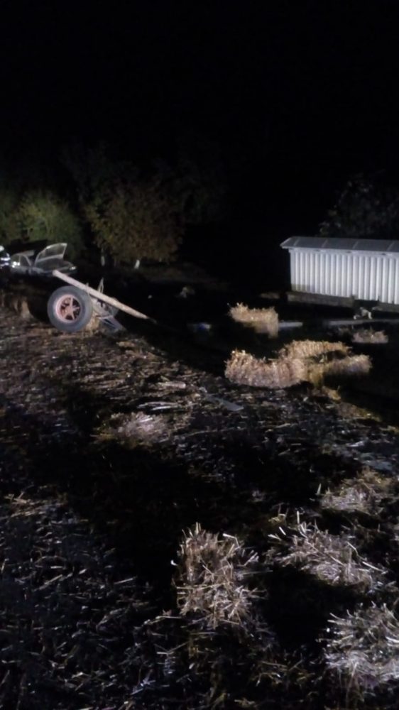 Căruță nesemnalizată și șofer neatent, accident cu patru victime