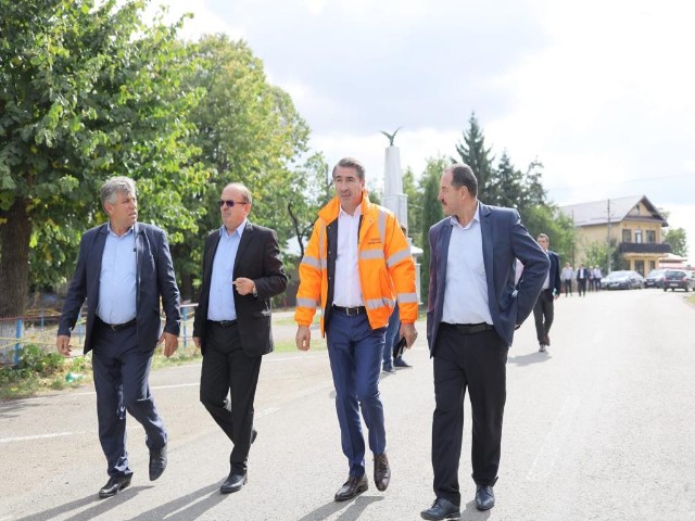 DJ 280 Bâra – Stănița a intrat în consolidare
