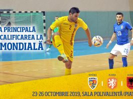 Grupa principală de calificare la Mondialele de Futsal se dispută la Polivalenta din Piatra Neamţ