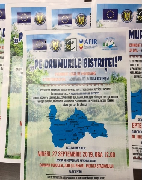 ”Pe Drumurile Bistriței!” – eveniment pentru promovarea activităților, a produselor și tradițiilor