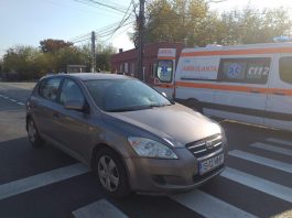 Accident la Alexandru cel Bun; un șofer a ajuns în spital