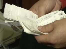 Bon fiscal câștigător de 328 lei, la extragerea din luna octombrie