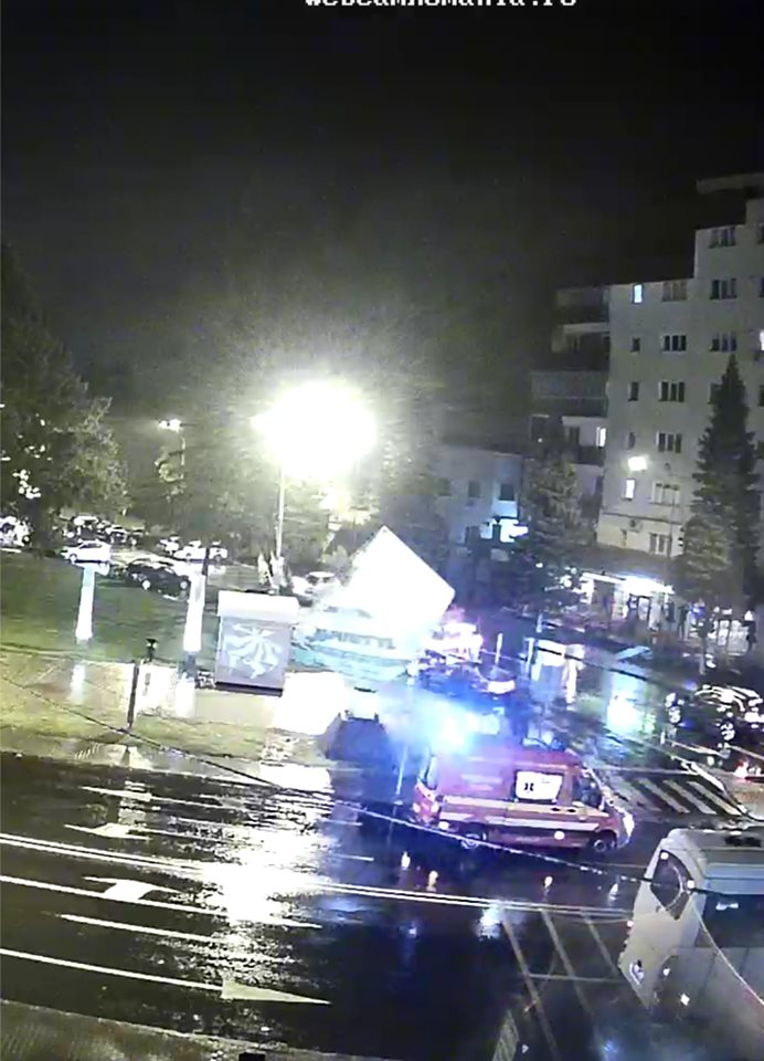 Femeie accidentată pe trecerea pentru pietoni