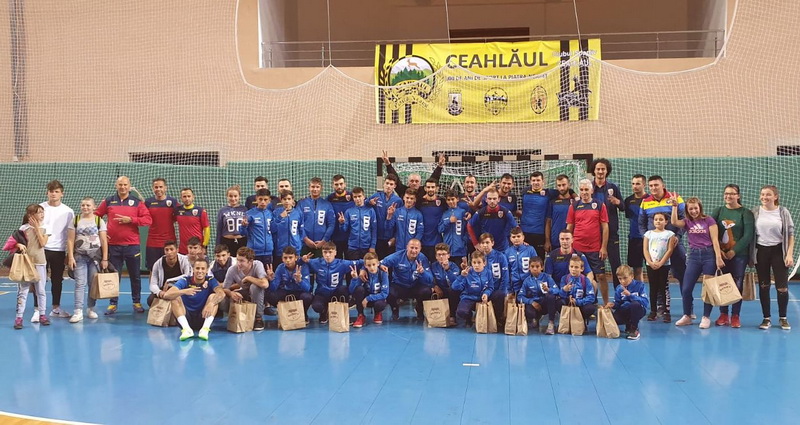Copii la antrenamentul naţionalei de futsal a României, ZCH NEWS - sursa ta de informații