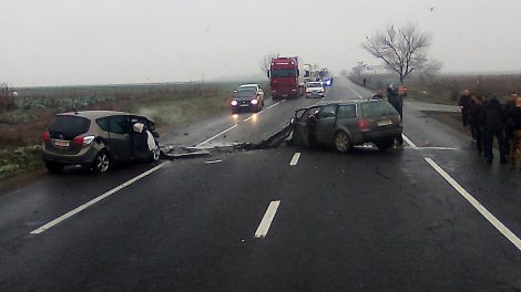 accident castel apă