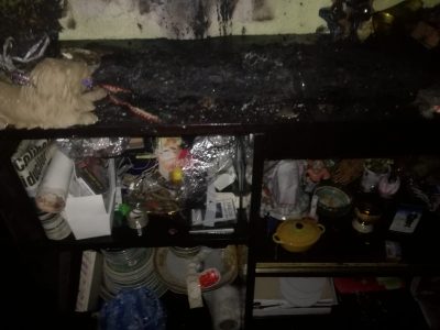 incendiu apartament
