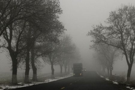 Cod galben de ceață în zona Roman, ZCH NEWS - sursa ta de informații