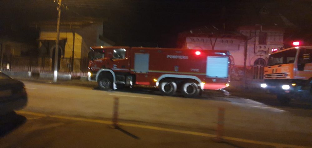 Incendiu într-un apartament din Piatra-Neamț
