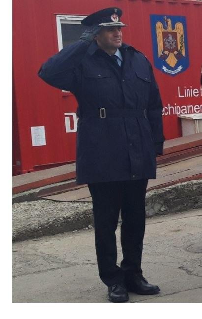 Colonelul Cătălin Leonte – în fruntea ISU Neamț