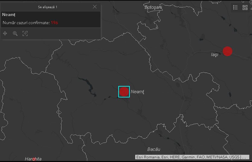 Unde sunt cei mai mulți confirmați cu noul virus în județul Neamț, ZCH NEWS - sursa ta de informații
