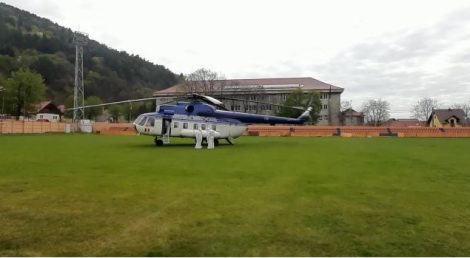 Elicopter MAI pentru transferul unui pacient cu Covid, ZCH NEWS - sursa ta de informații