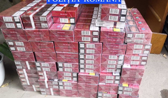 Țigări de contrabandă la Pâncești