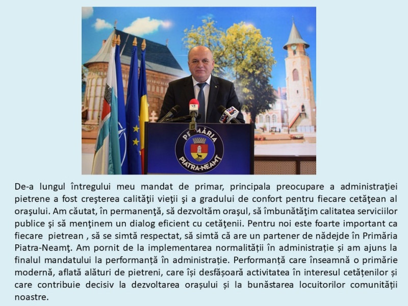 Raportul primarului Dragoș Chitic, 2016 – 2020, ZCH NEWS - sursa ta de informații