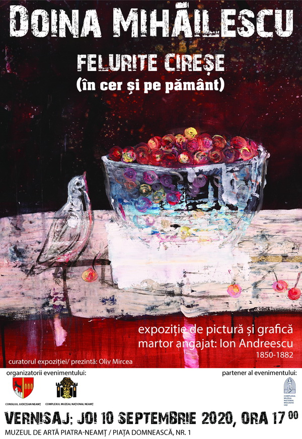 Expoziţie Doina Mihăilescu: &#8222;Felurite cireşe (în cer şi pe pământ)&#8221;, ZCH NEWS - sursa ta de informații