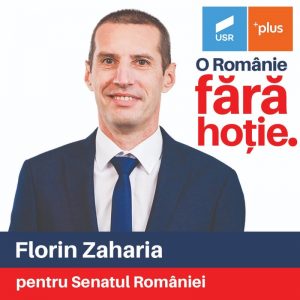 Florin Zaharia (USR PLUS Neamț): ”Îmi doresc ca Neamțul să aibă o voce puternică în Parlament, care să lupte pentru oameni!”, ZCH NEWS - sursa ta de informații
