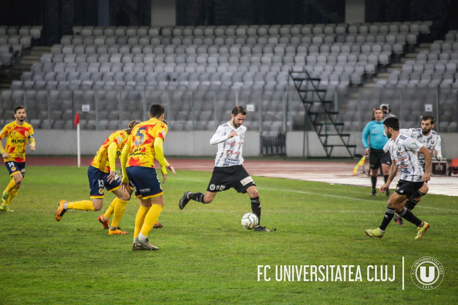 L2 U Cluj încheie anul 2020 cu o victorie şi urcă pe loc de play-off, ZCH NEWS - sursa ta de informații