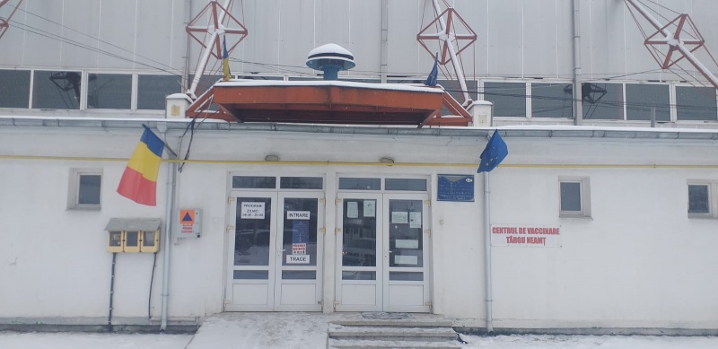 Târgu Neamţ: S-a deschis centrul de vaccinare de la sala de sport, ZCH NEWS - sursa ta de informații