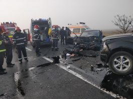 Accident grav, cu trei răniți, la Tămășeni