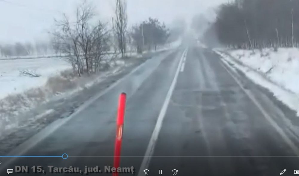 VIDEO: Care este starea drumurilor în Neamț și Suceava, ZCH NEWS - sursa ta de informații