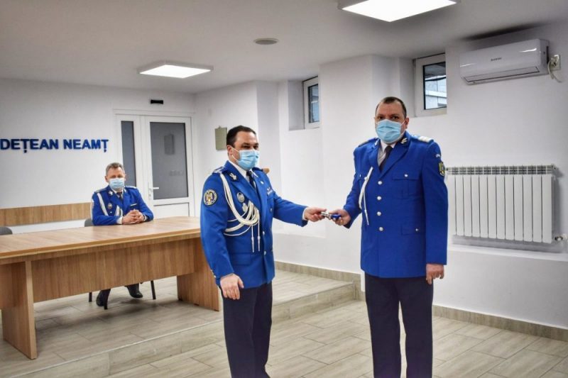 FOTO: De ziua lor, jandarmii nemțeni au sărbătorit la un mod inedit