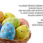Silvicultorii din Neamț transmit mesaje de felicitări cu prilejul Sfintelor Sărbători ale Paștelui, ZCH NEWS - sursa ta de informații