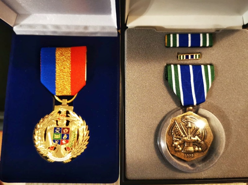 Doi jandarmi nemţeni – medaliaţi de armata SUA cu medalia „The Army Achievement Medal”, ZCH NEWS - sursa ta de informații