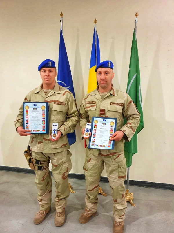 Doi jandarmi nemţeni – medaliaţi de armata SUA cu medalia „The Army Achievement Medal”, ZCH NEWS - sursa ta de informații