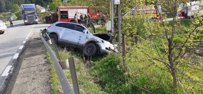 Accident grav la Petru Vodă, un șofer a fost rănit, ZCH NEWS - sursa ta de informații