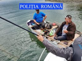 Braconier piscicol prins în flagrant pe lacul Izvorul Muntelui