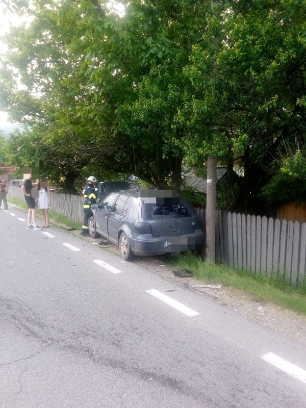 Accident la Poiana Teiului