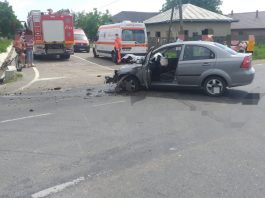 Accident cu patru răniți la Gâdinți