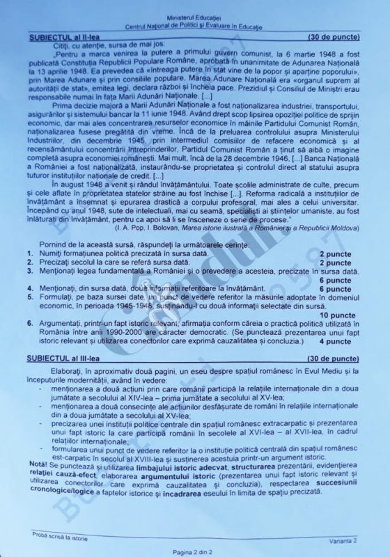 Bacalaureat: 3.227 de liceeni din Neamț înscriși la a două probă din sesiunea iunie 2021, ce subiecte au primit, ZCH NEWS - sursa ta de informații