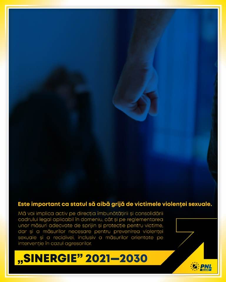 Mara Calista, deputat PNL despre Strategia națională pentru prevenirea și combaterea violenței sexuale ”SINERGIE” 2021 – 2030