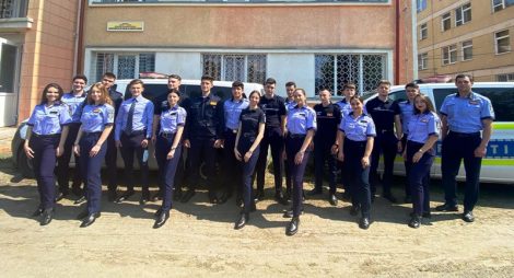 Studenţi de la academie, în practică la Poliţia Neamţ, ZCH NEWS - sursa ta de informații