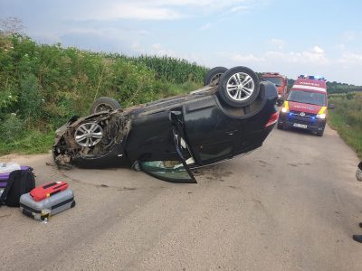 Accident la cap de pod în Bâra, ZCH NEWS - sursa ta de informații