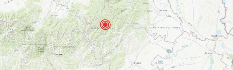 Cutremur de 4,1 în zona Vrancea, ZCH NEWS - sursa ta de informații