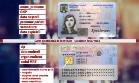 Cărțile de identitate cu cip încep să fie emise în România, ZCH NEWS - sursa ta de informații