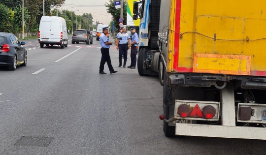 129 de amenzi și 3 dosare penale pentru infracțiuni rutiere