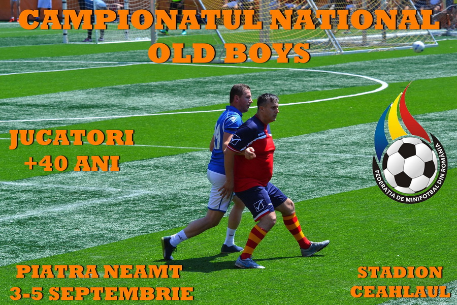 Campionatul Național Old Boys va avea loc în septembrie la Piatra Neamţ, ZCH NEWS - sursa ta de informații