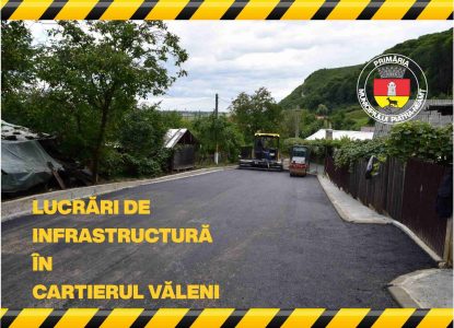 Lucrări de infrastructură în cartierul Văleni, ZCH NEWS - sursa ta de informații