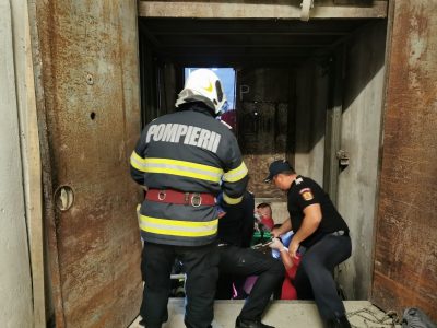 Foto. Video. Un bărbat a căzut de la 5 m în casa liftului, ZCH NEWS - sursa ta de informații