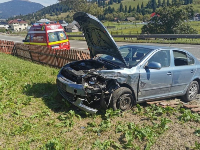 Un nemțean a provocat un accident cu trei victime, în județul Suceava