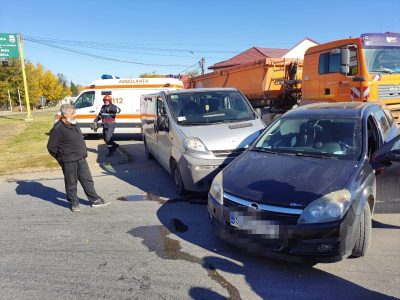 Foto. Accident pe E583 la limita judeţului Iaşi cu Neamţ, ZCH NEWS - sursa ta de informații