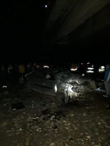 Bărbat decedat după ce autoturismul în care se afla s-a răsturnat de pe un pod, ZCH NEWS - sursa ta de informații