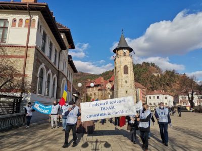 VIDEO: Protest al sindicaliștilor din Învățământ Neamț, ZCH NEWS - sursa ta de informații